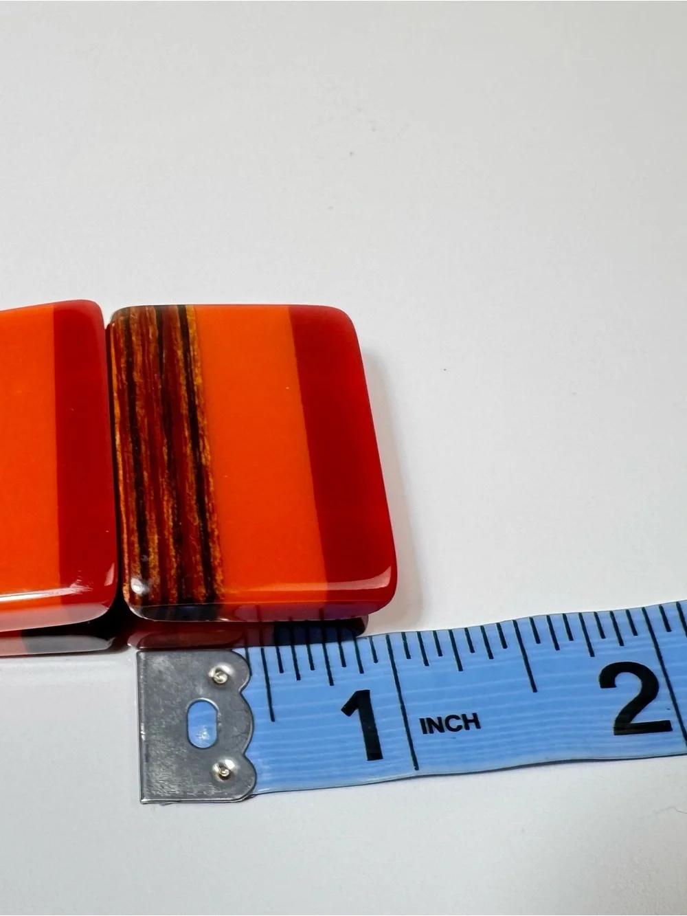 Vintage Bakelite Stretchie Block Bracelet